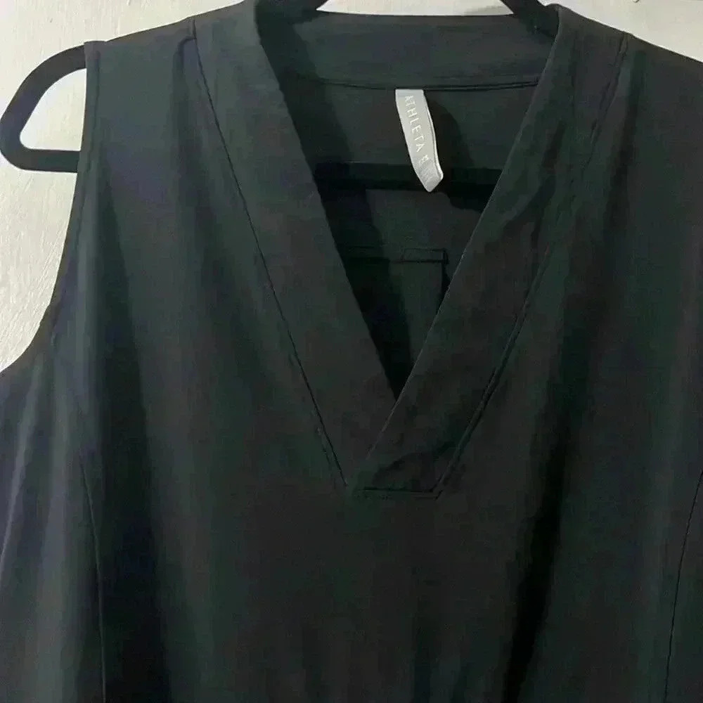 Athleta Black Marlow Maxi Lightweight Travel Dress - Picture 8 of 11